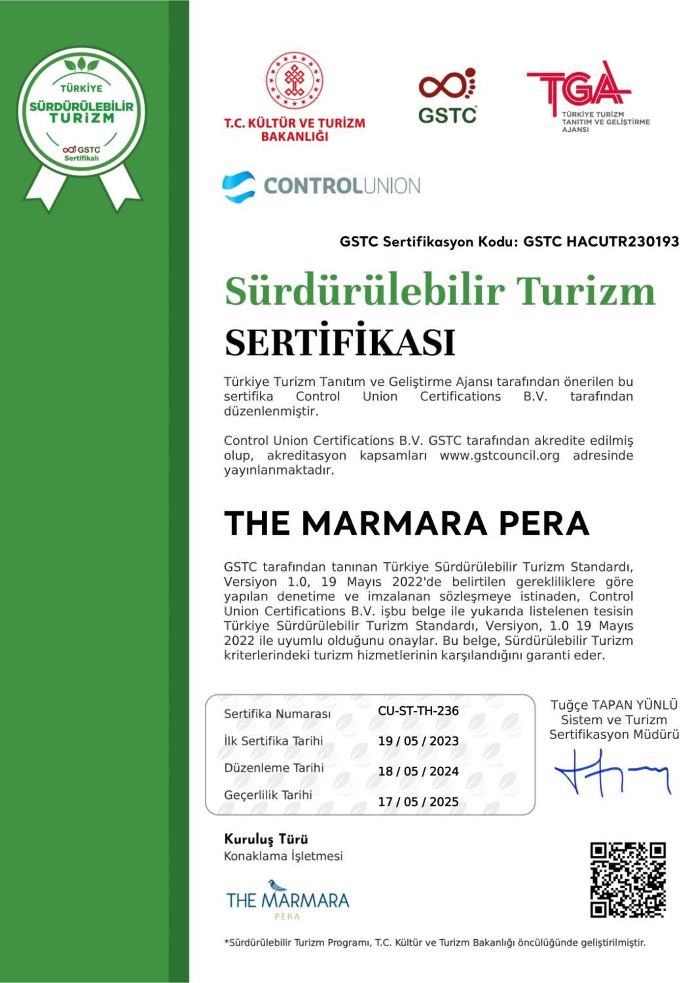 The Marmara Pera 4* Provincia di Istanbul